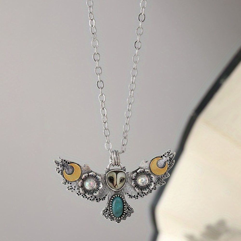 Boho Owl Necklace #2355